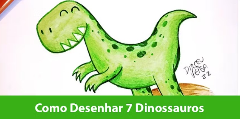 Como Desenhar Dinossauros